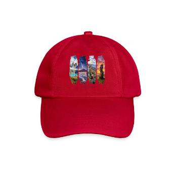 Chile Vacation Travel – Patagonia Nature & Culture - Baseball Cap - classic red - Front