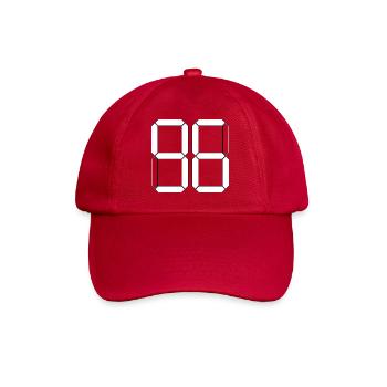 NUMÉRO 96 Quatre-vingt-seize Cadeaux Numériques - Casquette classique - rouge classique - Devant