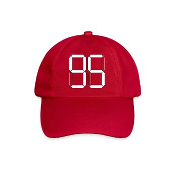 NUMÉRO 95 Quatre-vingt-quinze cadeaux numériques - Casquette classique - rouge classique - Devant