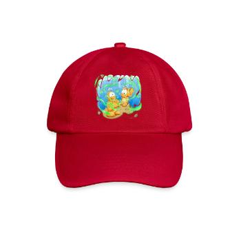 Neon-Orb-Freunde - Baseballkappe - klassisch Rot - Vorne