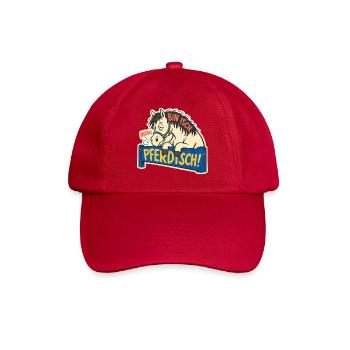 Völlich Pferdisch - Baseballkappe - klassisch Rot - Vorne