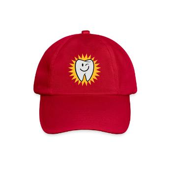 Dent heureux - Casquette classique - rouge classique - Devant
