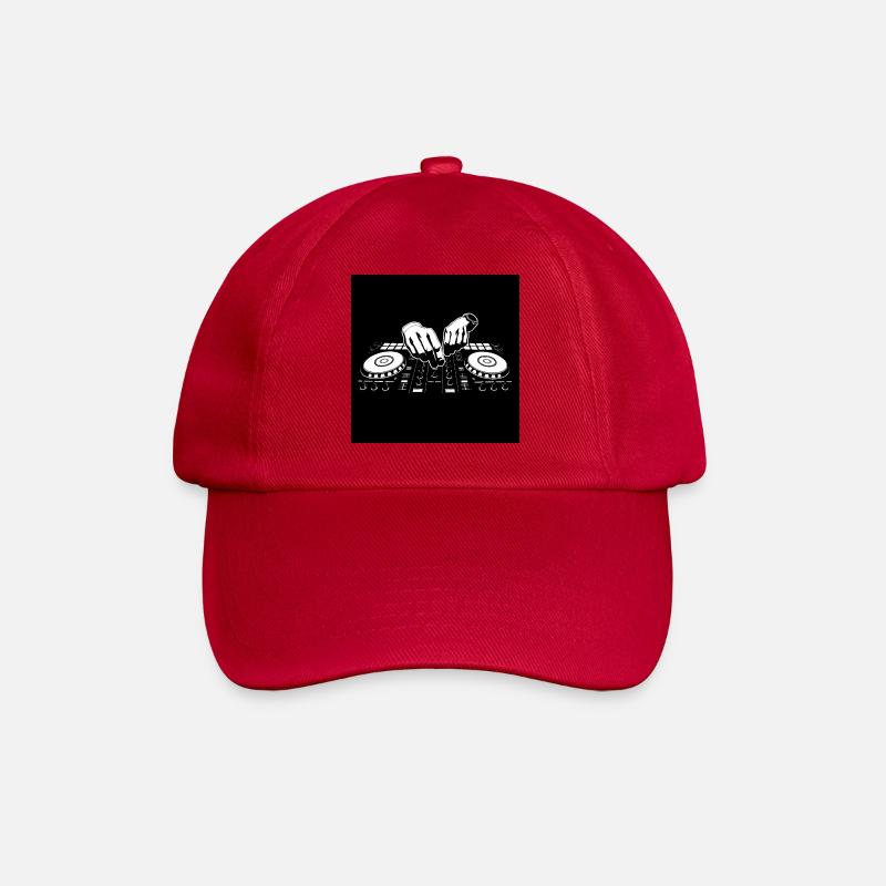 Masque DJ - Casquette classique - rouge classique