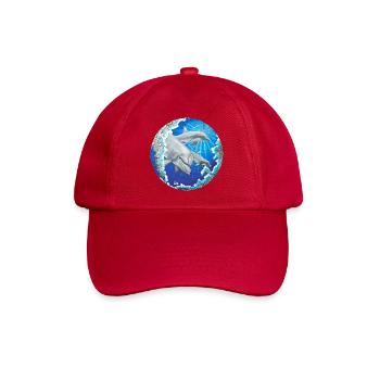 Curious dolphins - Sonja Ariel von Staden - Baseball Cap - classic red - Front