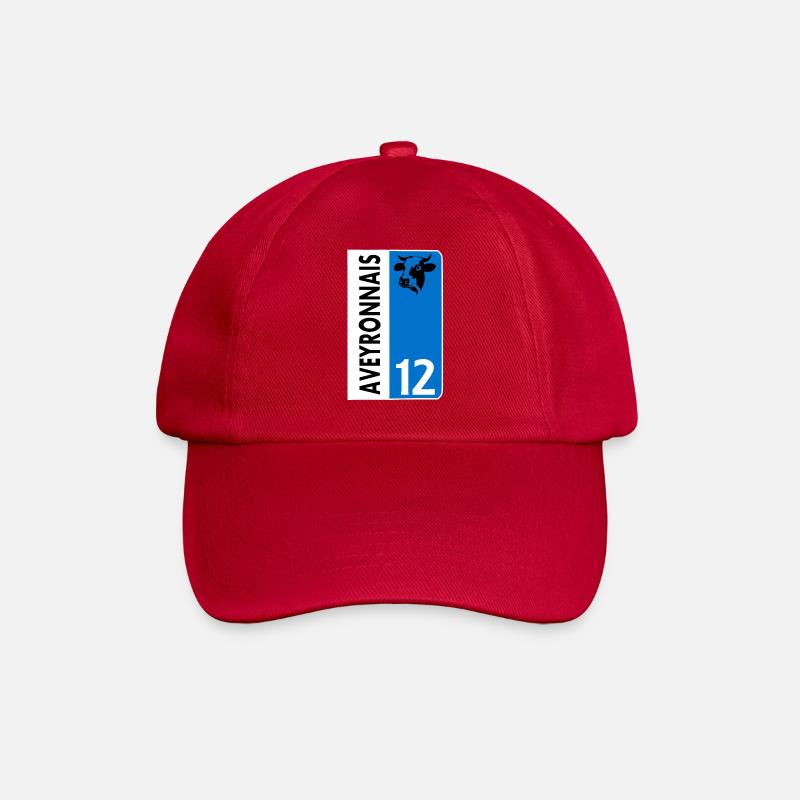 Aveyronnais - Casquette classique - rouge classique