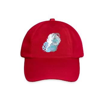 Mountaineering, climbing in the mountains - Baseball Cap - classic red - Front