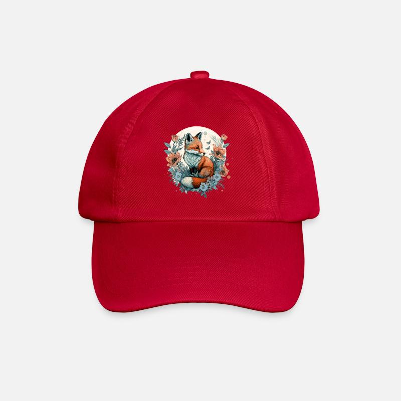 Fuchs - Baseballkappe - klassisch Rot
