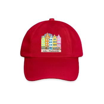 Cologne, Fish Market, Stapelhäuschen, Germany - Baseball Cap - classic red - Front