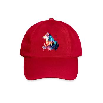 Wolf - Baseball Cap - classic red - Front