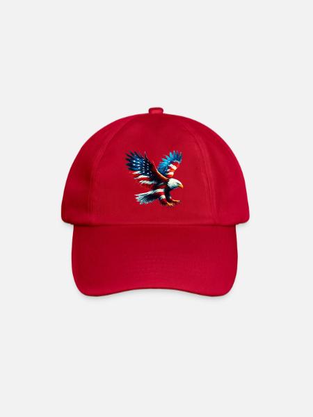 Eagle Flag USA USA Américain - Casquette classique - rouge classique