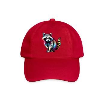 Raton laveur - Casquette classique - rouge classique - Devant