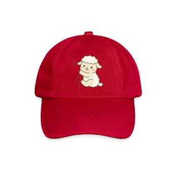 Cuddle Lamb Love - Baseballkappe - klassisch Rot - Vorne