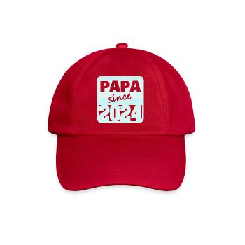 Dad 2024 - Baseballkappe - klassisch Rot - Vorne