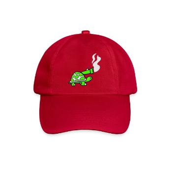 Schildkröte Panzer Waffe Kanone schießen Schuss - Casquette classique - rouge classique - Devant