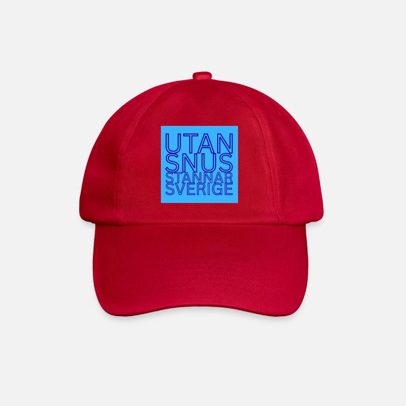 Sans snus, la Suède s’arrêtera - Casquette classique - rouge classique