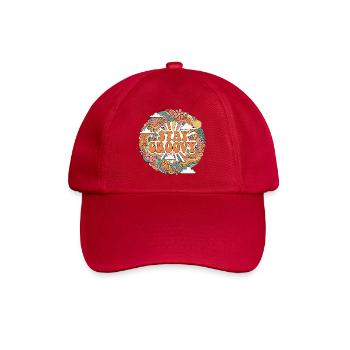Rétro psychédélique - Casquette classique - rouge classique - Devant