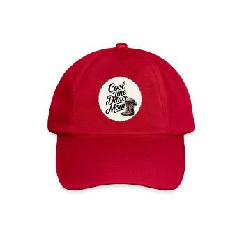 Maman de danse en ligne cool - Casquette classique - rouge classique - Devant