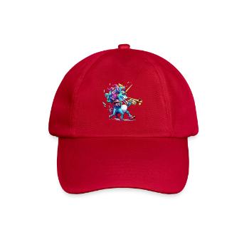 Sort de couleur de la trompette licorne - Casquette classique - rouge classique - Devant