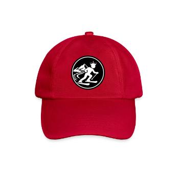 Ski King Skiing - Baseball Cap - classic red - Front