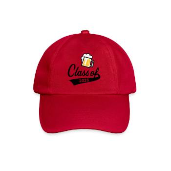 Class Of 2026 (Abschlussklasse / Bier / 3C POS) - Baseballkappe - klassisch Rot - Vorne