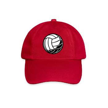 Ballon de volley-ball - Casquette classique - rouge classique - Devant