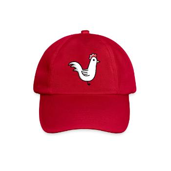 Rooster Animal - Baseball Cap - classic red - Front