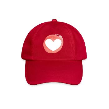 Heart - personalizable - Baseball Cap - classic red - Front