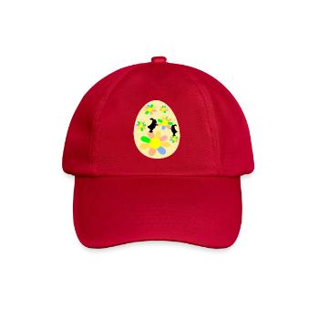 Easter Eggs Easter Bunny - Baseball Cap - classic red - Front