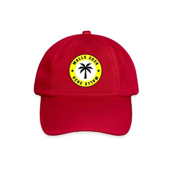 Malle 2026 Palm Tree Circle - Baseball Cap - classic red - Front