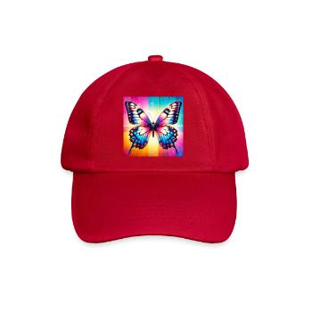 butterfly - Baseball Cap - classic red - Front