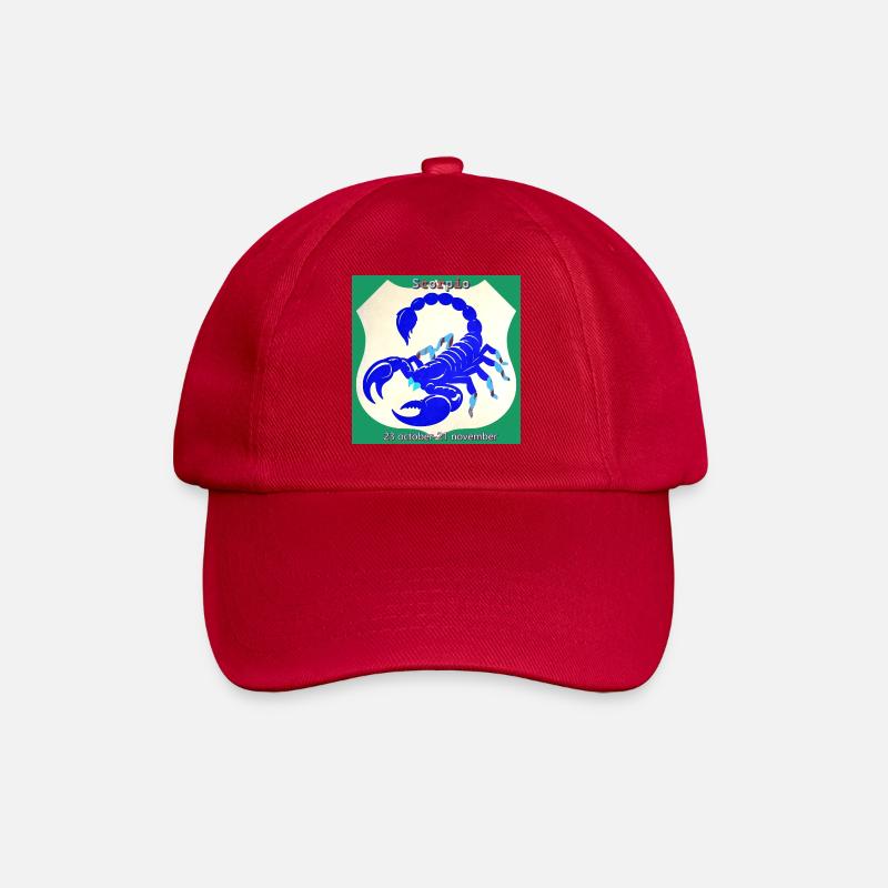 scorpion - Casquette classique - rouge classique