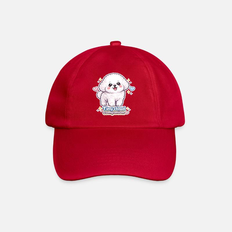 Chien Nuage Câlin – Petit Compagnon Nuage - Casquette classique - rouge classique