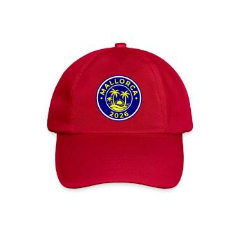Palmiers de Majorque 2026 - Casquette classique - rouge classique - Devant