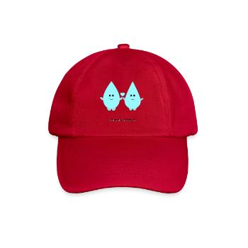 Gouttes d’eau parfaitement cohérentes - Casquette classique - rouge classique - Devant
