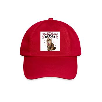 Maman Queue Courte de Kurilian Maman Chat - Casquette classique - rouge classique - Devant