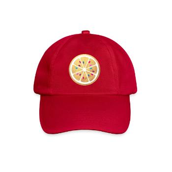 Lemon Gold Cores Colorés Fête de Luxe d’été Sour - Casquette classique - rouge classique - Devant