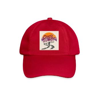Chase the Sunrise Adventure - Baseball Cap - classic red - Front