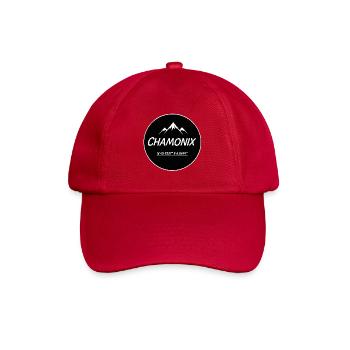 CHAMONIX - Casquette classique - rouge classique - Devant