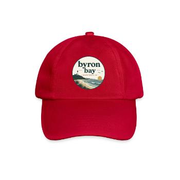 Byron Bay Coastal Magic - Baseball Cap - classic red - Front