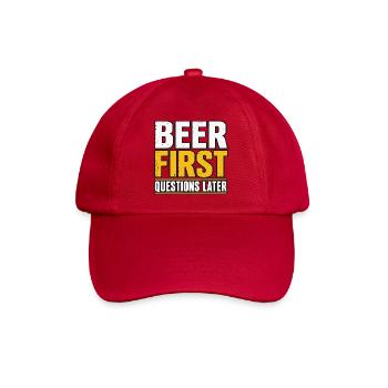 Bière, Amateur de bière, Fan de bière, Cadeau d’orge - Casquette classique - rouge classique - Devant
