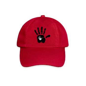 Main dans la main - la main - Enfant - Enfants - Enfants - Casquette classique - rouge classique - Devant