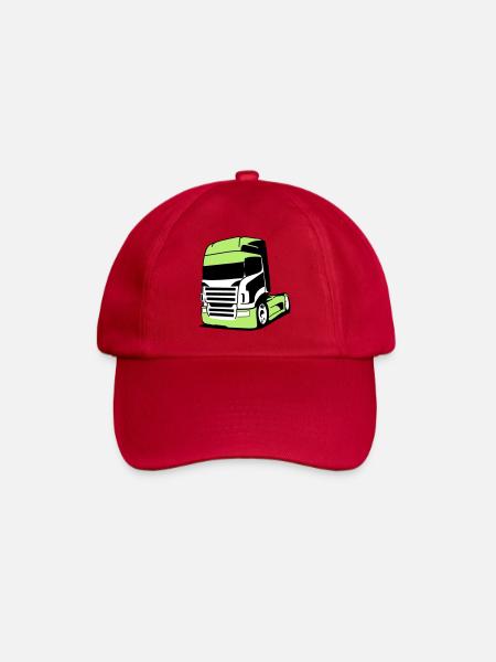 Striking V8 truck - Baseball Cap - classic red