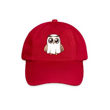 Eule Halloween Geist - Baseballkappe - klassisch Rot - Vorne