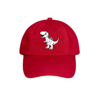 mignon dinosaure t-shirt cadeau enfants - Casquette classique - rouge classique - Devant