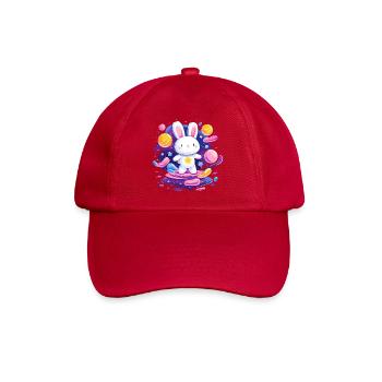 Cosmic Rabbit Star Flight - Baseball Cap - classic red - Front
