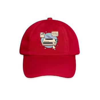 Welcome To The Old Web Retro Internet - Baseballkappe - klassisch Rot - Vorne