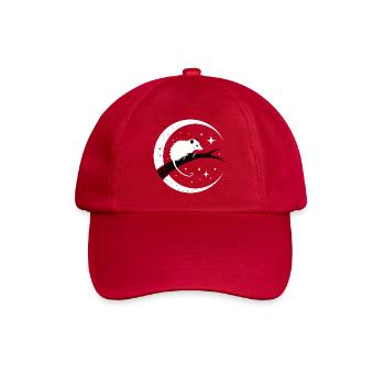 Opossum - Baseballkappe - klassisch Rot - Vorne
