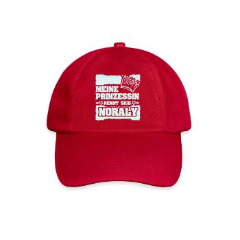 Geschenk für Noraly - Baseballkappe - klassisch Rot - Vorne