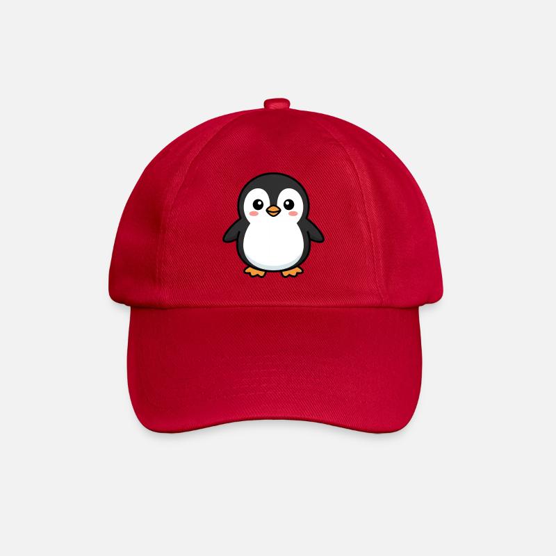 Adorable Penguin Pixel Pal - Casquette classique - rouge classique