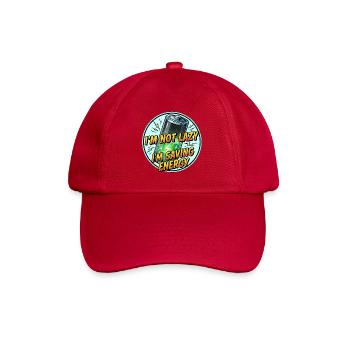 Energiesparender Lachtee - Baseballkappe - klassisch Rot - Vorne